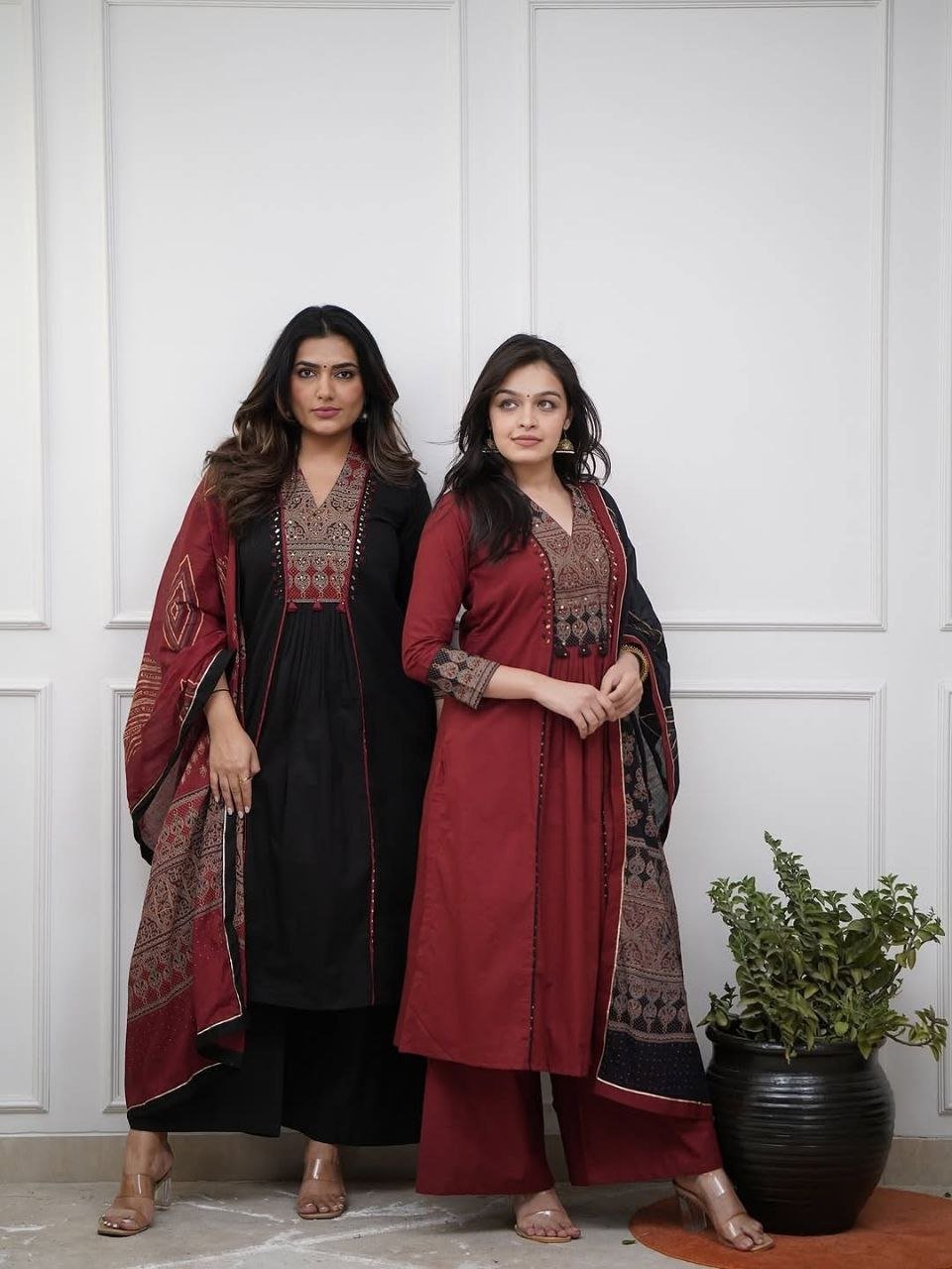 Red_Office Wear_Kurti_Avinidesigns